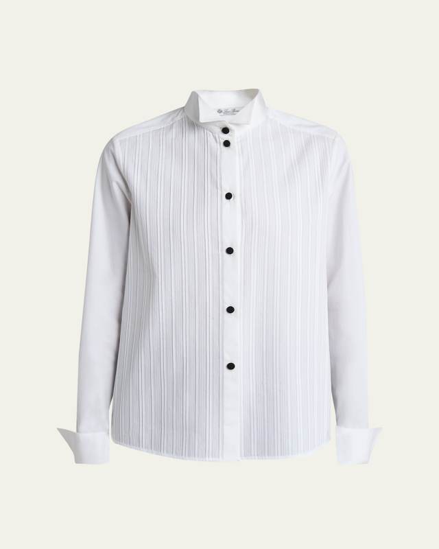 Hadiya Poplin Shirt Tux